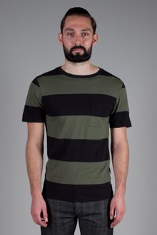 Saturdays Surf Nyc Randall Block Stripe T-shirt - Lyst