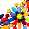 Tom Binns Riri Painted Swarovski Crystal Necklace in Multicolor (multicolored) - Lyst