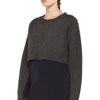 Acne Hurst Knit Sweater in Grey Melange in Gray (grey melange) - Lyst