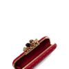 Alexander Mcqueen Knuckle Box Long Clutch in Cherry in Red (cherry) - Lyst