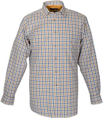 Double Two Long Sleeve Cotton Check Formal Shirt - Lyst