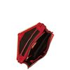 Reiss Metal Bar Trim Clutch in Red - Lyst
