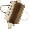 Victoria Beckham The Soft Victoria Leather and Watersnake Tote in White (forest) - Lyst