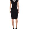 Alexander Mcqueen  Black FilCoupe Floral Jacquard Mini Dress in Black - Lyst