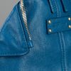 Alexander Mcqueen Folded Clutch Bag in Blue - Lyst