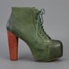 Jeffrey Campbell Ankle Shoe Boot in Green - Lyst