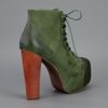 Jeffrey Campbell Ankle Shoe Boot in Green - Lyst