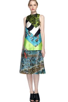 Proenza Schouler Ss Pool Scene Print Sleeveless Tank - Lyst