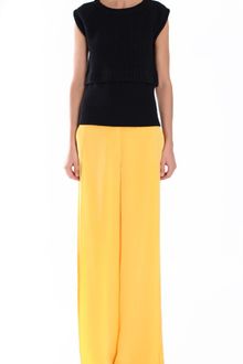 Tibi Solid Silk Wide Leg Pant - Lyst