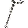 Topshop Haematite Stone Handchain in Gray (grey) - Lyst