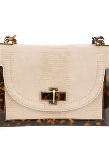 Tory Burch Tortoise Print Base Bag - Lyst
