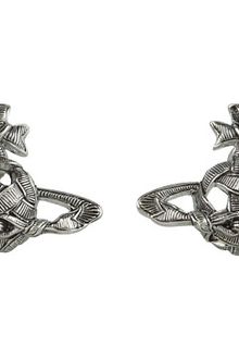 Vivienne Westwood Grosgrain Mini Bas Relief Earrings - Lyst