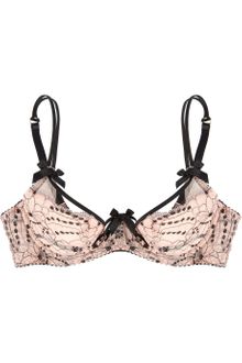 Agent Provocateur Caitlin Lace Plunge Bra - Lyst