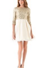 Alice + Olivia Azala Sequined Dress