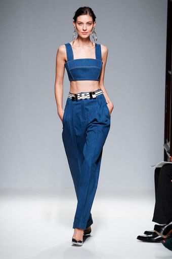 Balmain Spring 2013 Runway Look 29 - Lyst