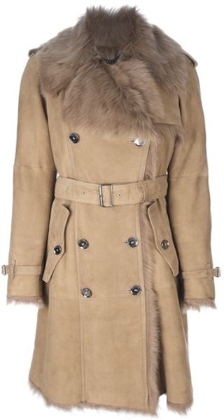 Burberry Shearling Trench