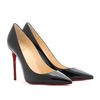 Christian Louboutin Decollete 554 100 Patent Leather Pumps in Black - Lyst