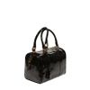 Fendi Eco Patent Leather Forever Zucchino Bowling Bag in Black - Lyst