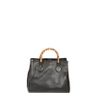Gucci Diana Leather Bamboo Tote Bag in Black - Lyst