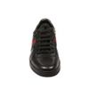 Gucci Low Tail Leather Web Sneakers in Black for Men (white) - Lyst