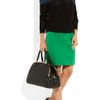 J.crew Satin Pencil Skirt in Green - Lyst
