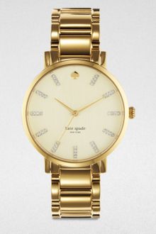 Kate Spade Gramacy Goldtone Stainless Steel Watch - Lyst
