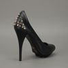 Mcq By Alexander Mcqueen Stud Embellished Heeled Pump in Black - Lyst