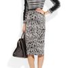 Missoni Knitted Pencil Skirt in Gray (multicolored) - Lyst