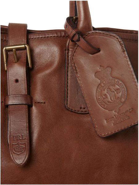 polo purse brown