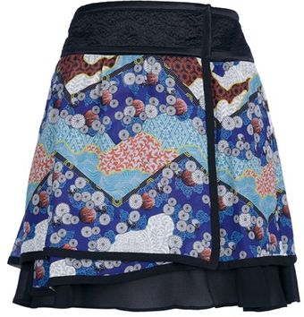 Proenza Schouler Printed Silk Chiffon Scarf - Lyst