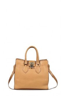 Roberto Cavalli Hammered Leather Medium Florance Bag - Lyst