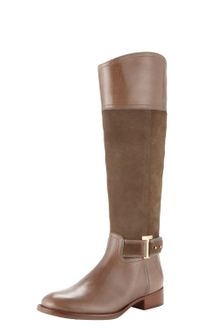 Tory Burch Tenley Suede Leather Riding Boot - Lyst