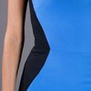 Victoria Beckham Hourglass Detail Dress in Blue (black) - Lyst