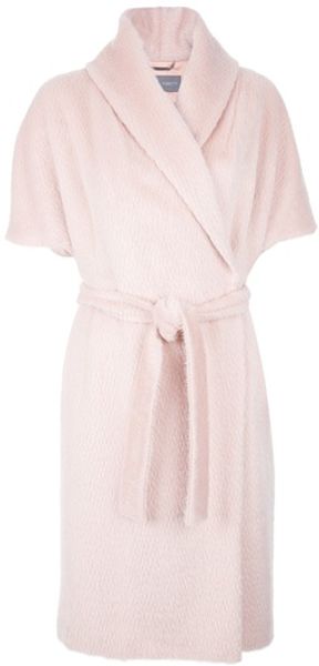 Alberta Ferretti Wrapover Cardigan - Lyst