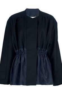 Balenciaga Silk Panel Jacket - Lyst