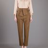 Balenciaga Tie Sash Trouser in Brown - Lyst