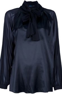 Blumarine Pussy Bow Blouse - Lyst
