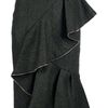 Burberry Prorsum Ruffle Skirt in Green - Lyst