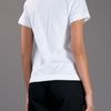 Comme Des Garçons Logo Print Tshirt in White - Lyst