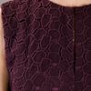 Diane Von Furstenberg Delian Lace Dress in Purple (aubergine) - Lyst
