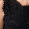 Emilio Pucci Lace Peplum Top in Black - Lyst