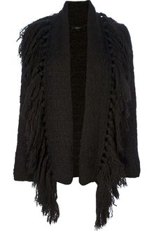 Gucci Fringed Cardigan - Lyst