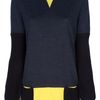 Marni Contrast Sweater in Gray (grey) - Lyst