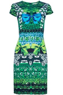 Mary Katrantzou Bow Print Dress - Lyst