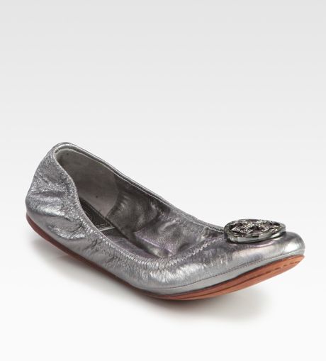 tory burch purple flats