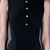 Victoria Beckham Flared Dress in Black - Lyst