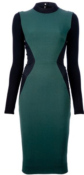 Victoria Beckham Pencil Dress - Lyst
