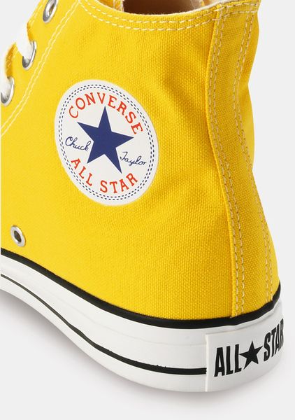 converse all star high tops yellow