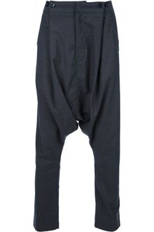 Kai Aakmann Dropped Crotch Trousers - Lyst
