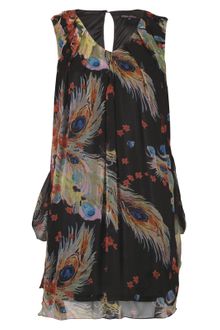 Traffic People Traffic People Printed Tunic Dress - Lyst